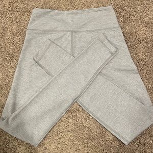 Gray lulu lemon soft leggings